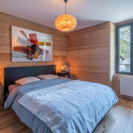 Newly Renovated Apartment With Mont Blanc View Chamonix Bagian luar foto